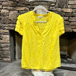 Charter Club Women's Yellow Top